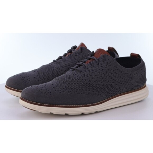 Cole Haan Original Grand Men\'s Lite Wingtip Oxfords Shoes Size 12 M Gray C27961 main image 10